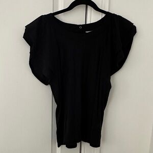 Nation Ruffle Sleeve Top